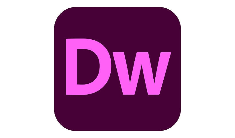 Adobe Dreamweaver CC for Enterprise - Subscription New (10 months) - 1 named user