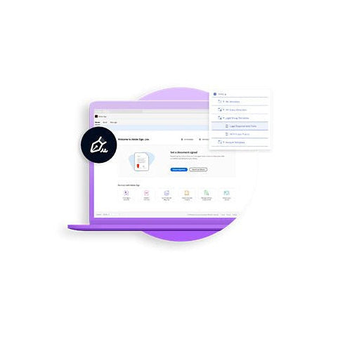 Adobe Sign for enterprise - Subscription New - 1 user