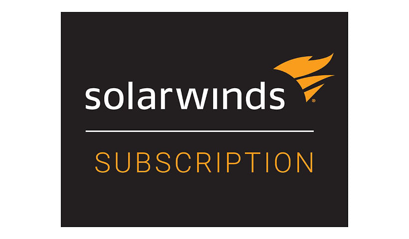 SolarWinds Log Analyzer LA10 - subscription license (1 year) - up to 10 nodes